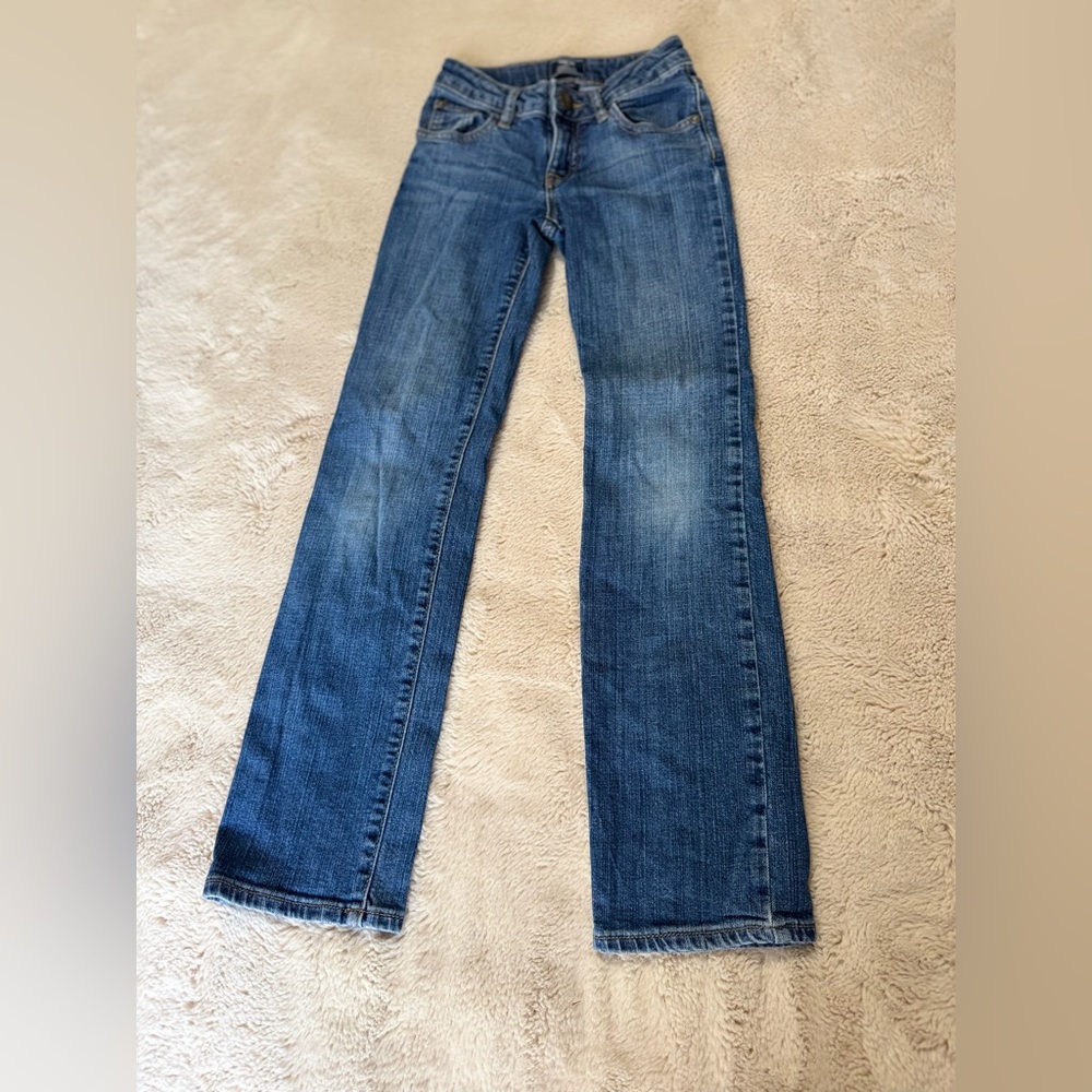 GAP Kids straight fit jeans. Size 8 slim